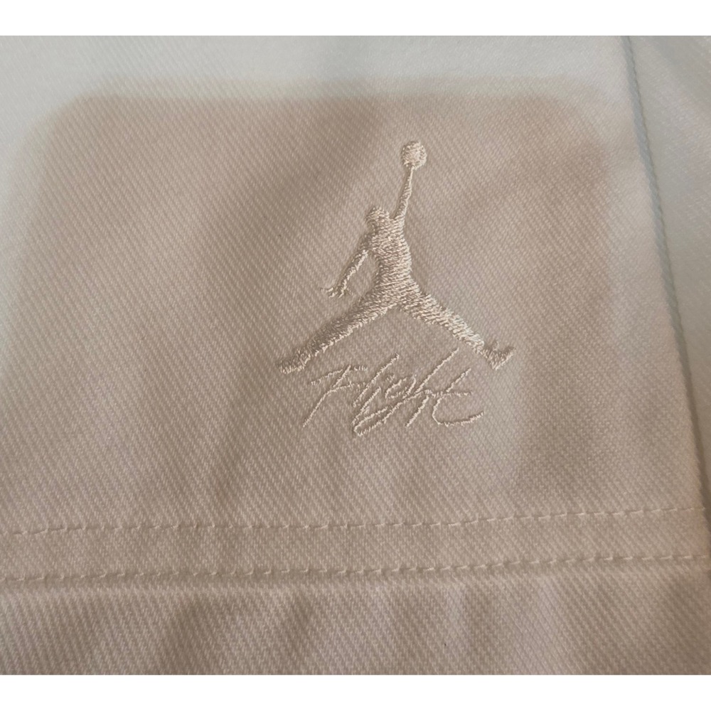 Jordan Flight Womens Trousers Sail White High Waisted Pants FN5446-133 Small NWT